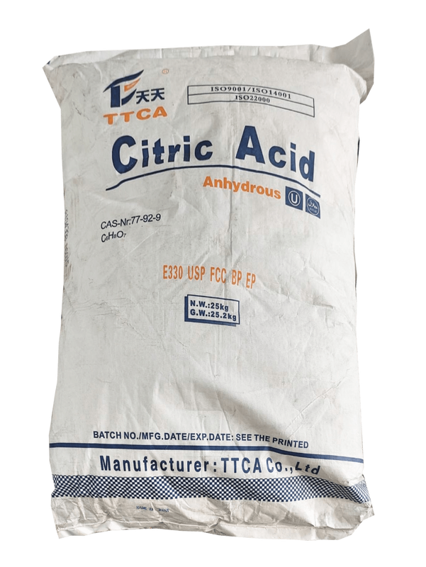 Citric Acid USP Grade, Pharmaceutical Chemicals, Food Grade Chemicals, Cosmetic Chemicals, Supplier, Distributor, Manila, Philippines, Highchem Trading