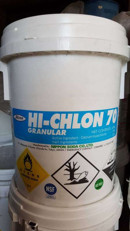 Hichlon, Chlorine, Calcium Hypochlorite, Highchem Trading, Manila, Philippines