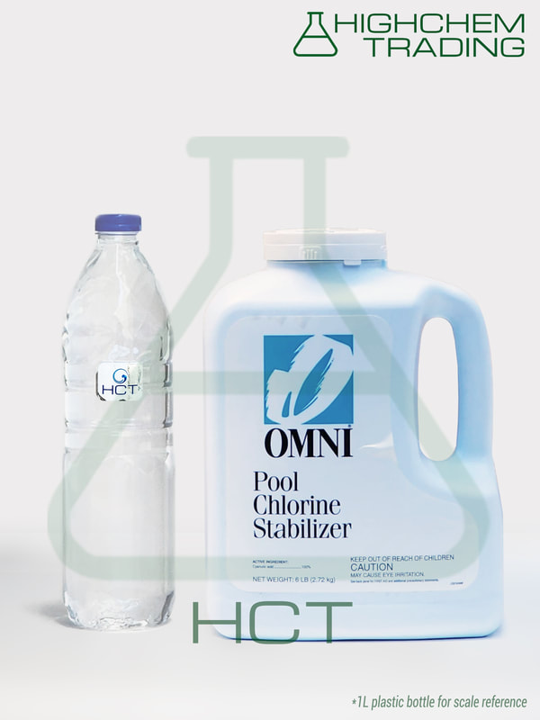 OMNI Pool Chlorine Stabilizer, Cyanuric Acid, Chlorine Stabilizer, Highchem Trading