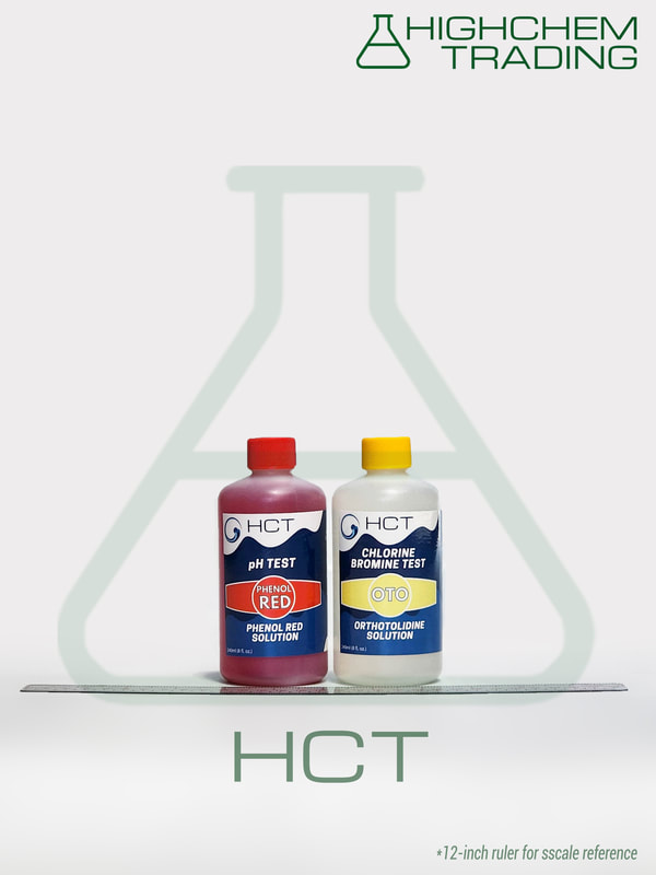 Pentair, HCT, Rainbow, pH Tester, Phenol Red, Chlorine Tester, OTO1, Water Tester, Highchem Trading